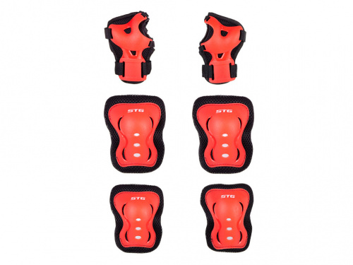 защита детская STG YX-0317 красная (S) 