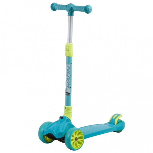 самокат-кикборд Novatrack RainBow Pro Button (max 50кг) колеса 135мм