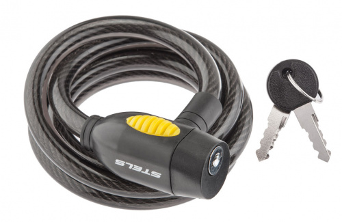 замок STELS 87112 противоугонный трос 12х1500 мм