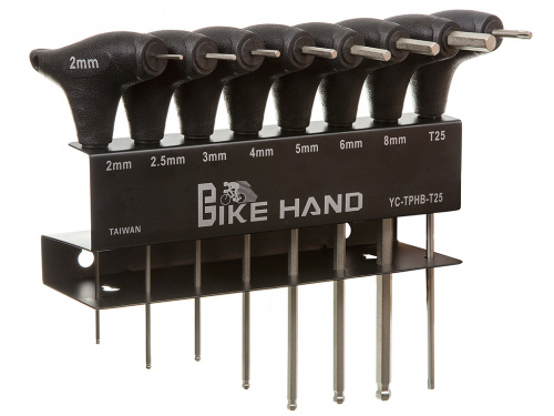 набор инструментов Bike Hand YC-TPHB-T25 8 инст.+ подставка