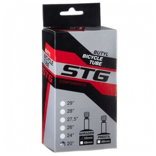 камера велосипеда STG 20"x1.75/1.95 бутиловая